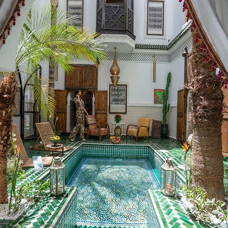 Riad Yalla Habibi Marrakesh Exteriör bild