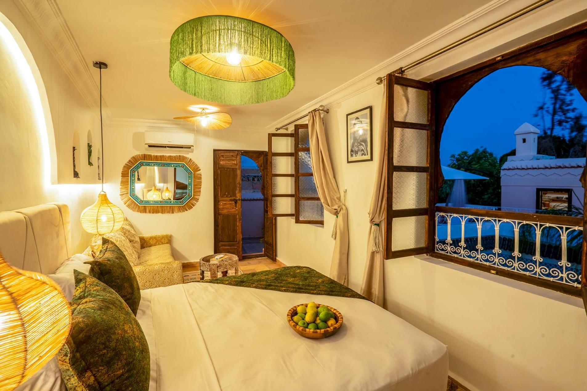 Riad Yalla Habibi Marrakesh Exteriör bild