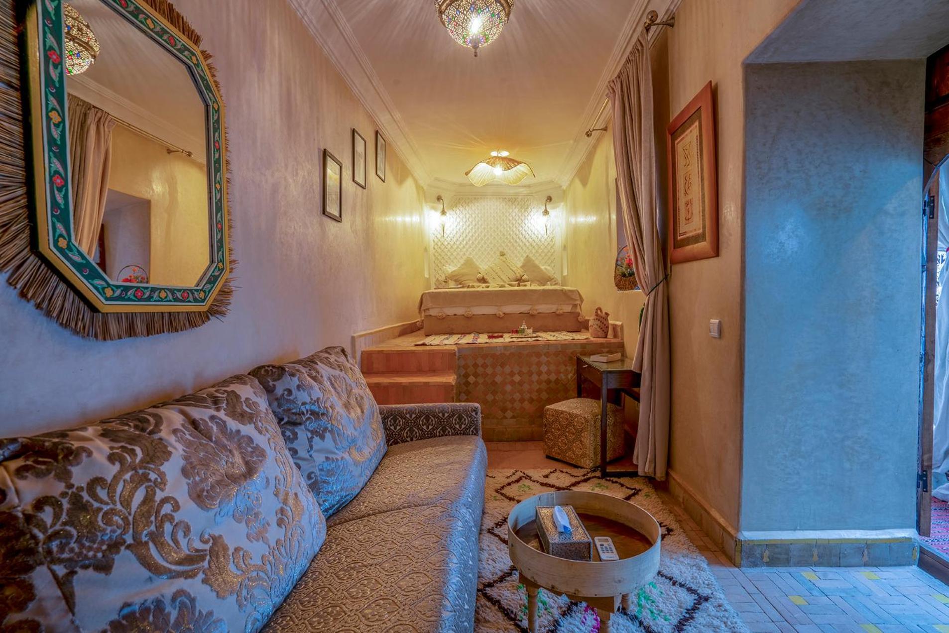 Riad Yalla Habibi Marrakesh Exteriör bild