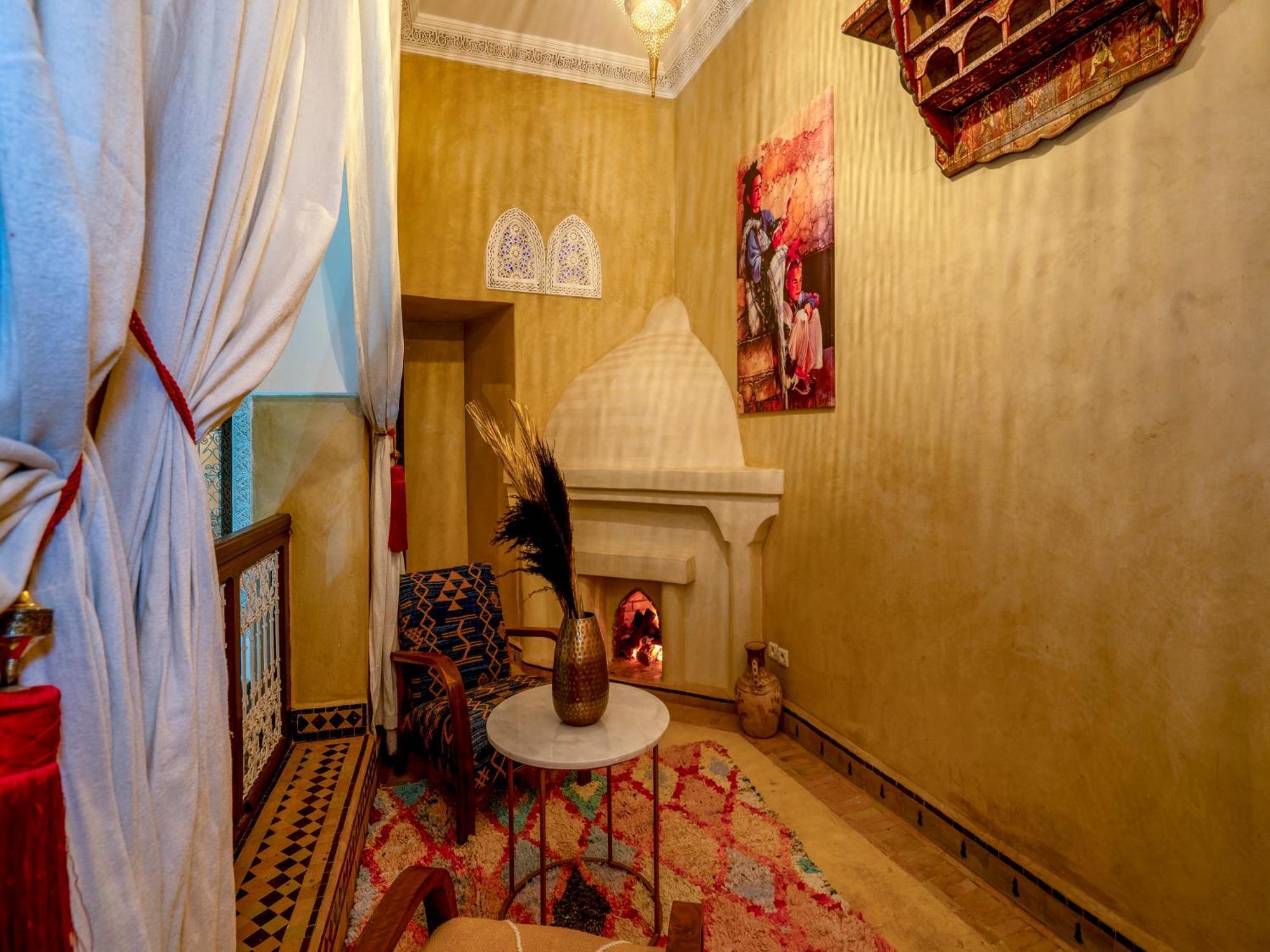 Riad Yalla Habibi Marrakesh Exteriör bild
