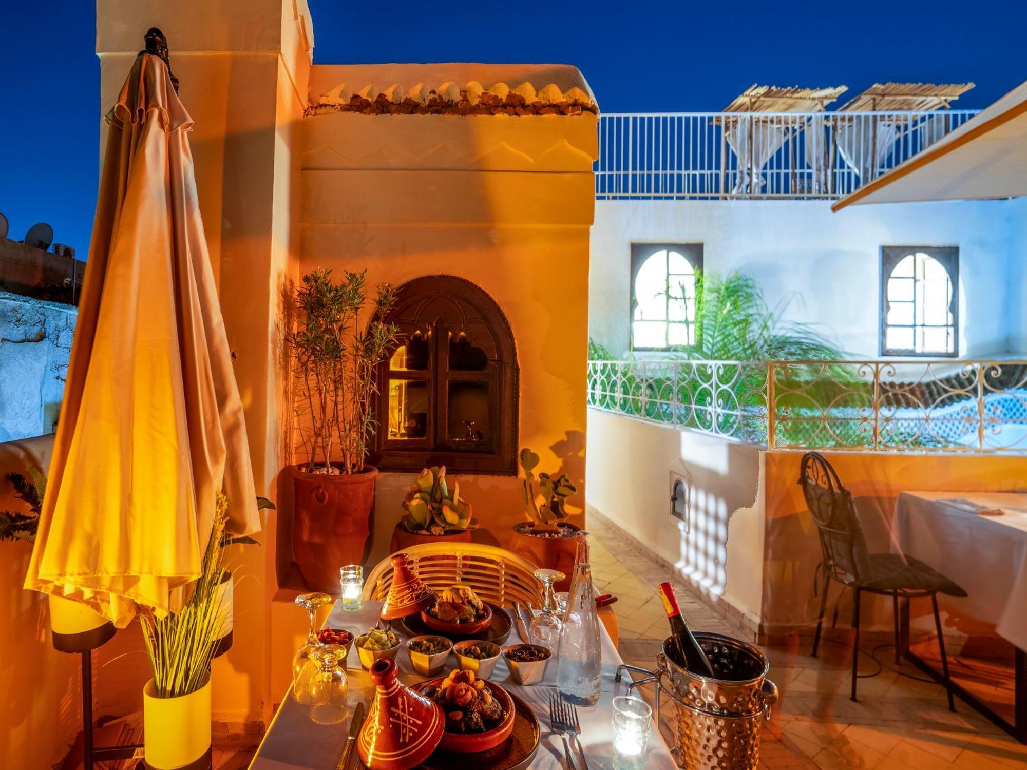 Riad Yalla Habibi Marrakesh Exteriör bild