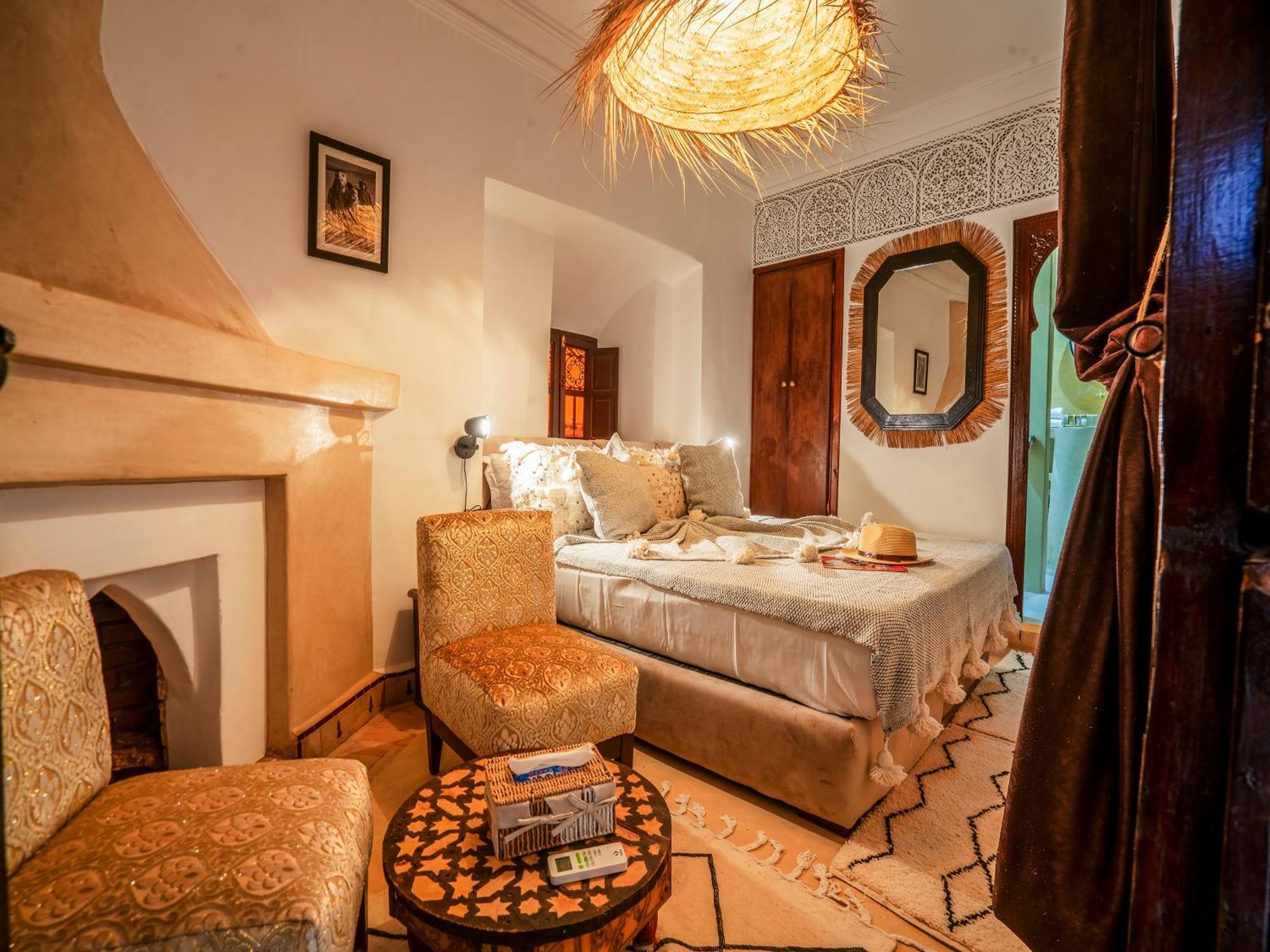 Riad Yalla Habibi Marrakesh Exteriör bild