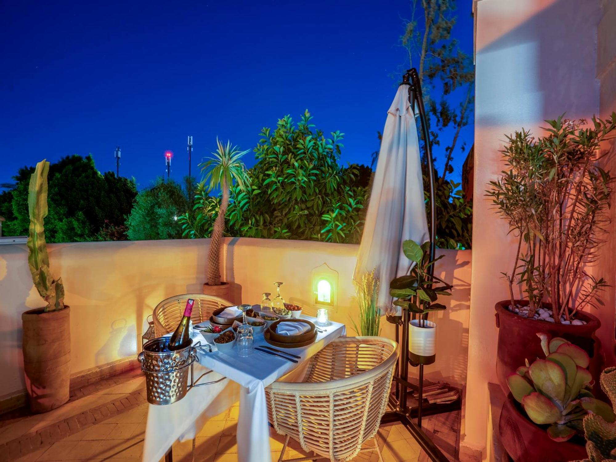 Riad Yalla Habibi Marrakesh Exteriör bild