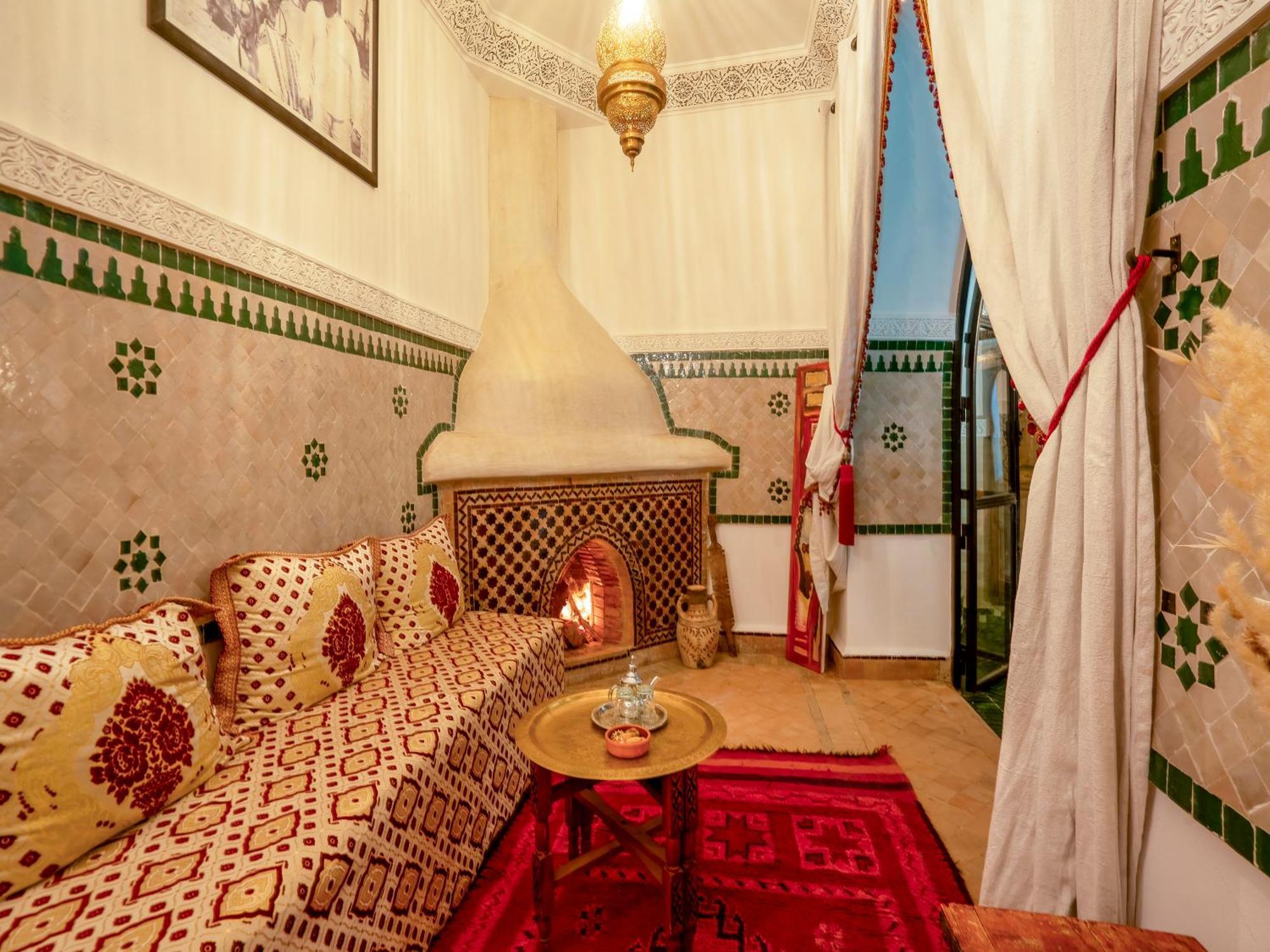 Riad Yalla Habibi Marrakesh Exteriör bild