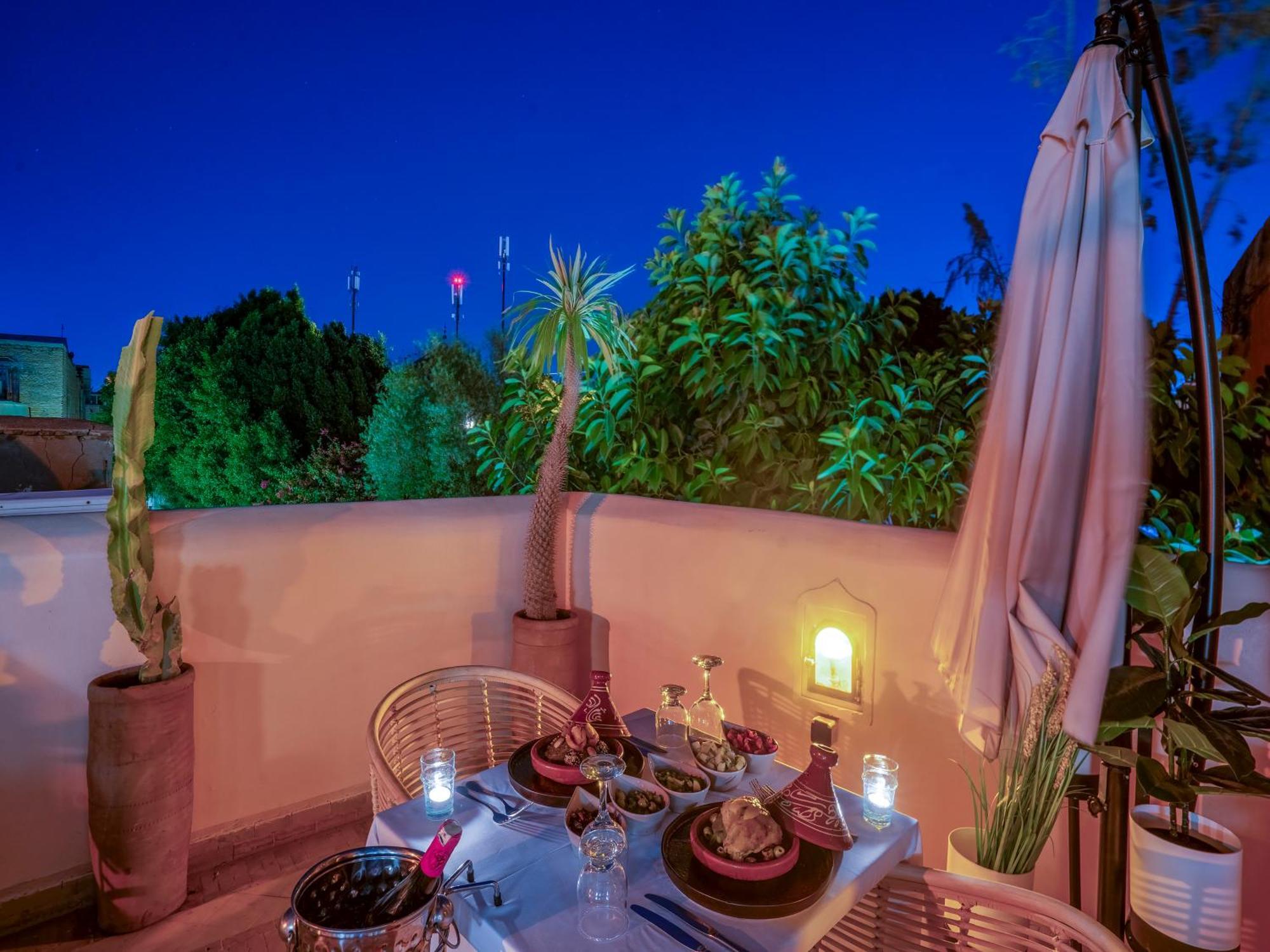 Riad Yalla Habibi Marrakesh Exteriör bild