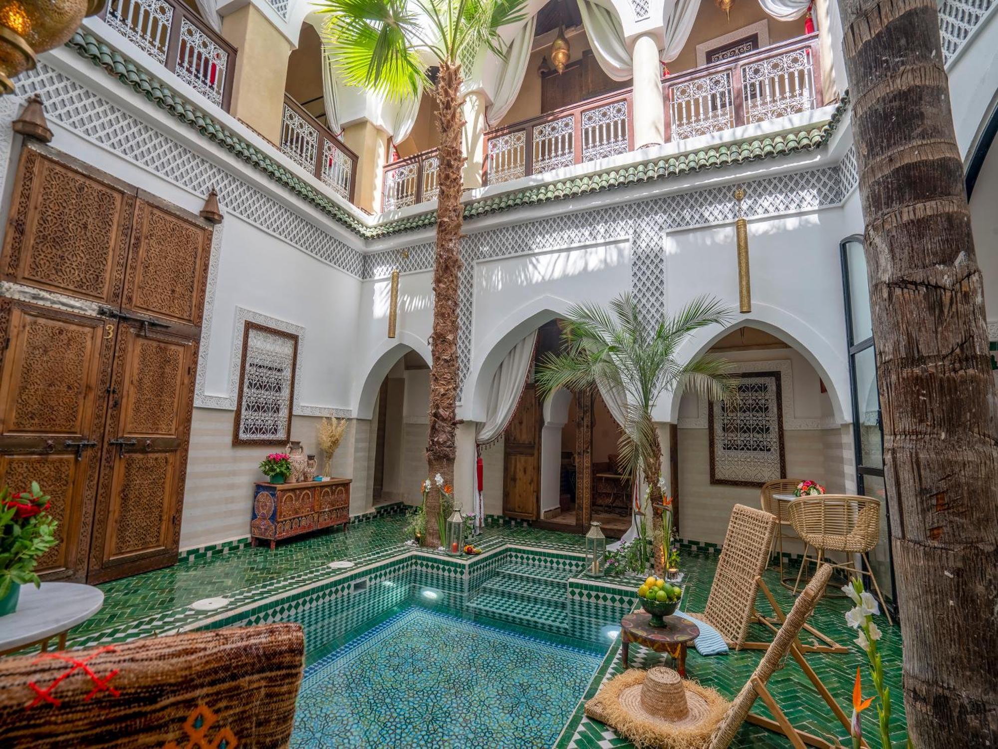 Riad Yalla Habibi Marrakesh Exteriör bild