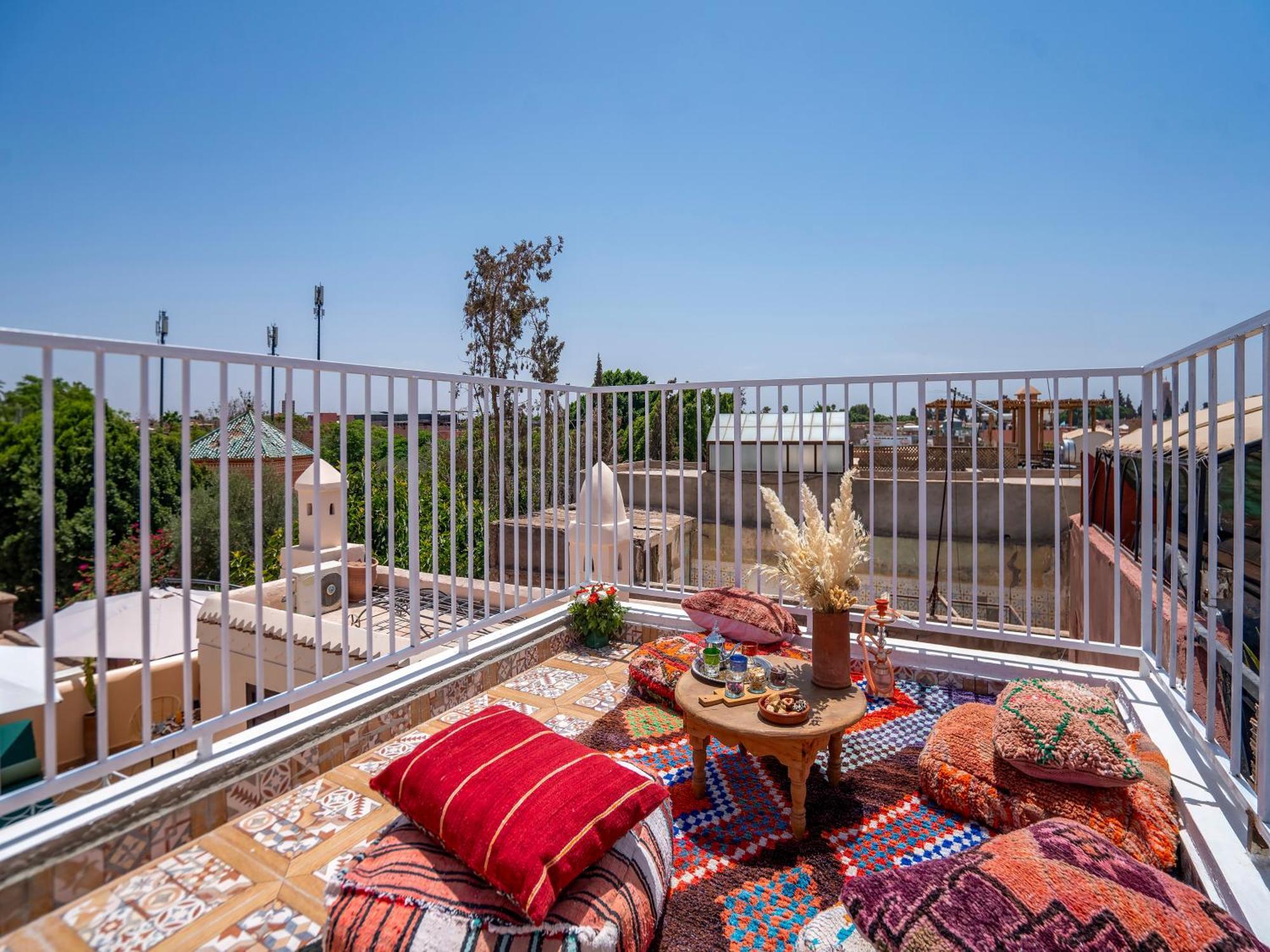 Riad Yalla Habibi Marrakesh Exteriör bild