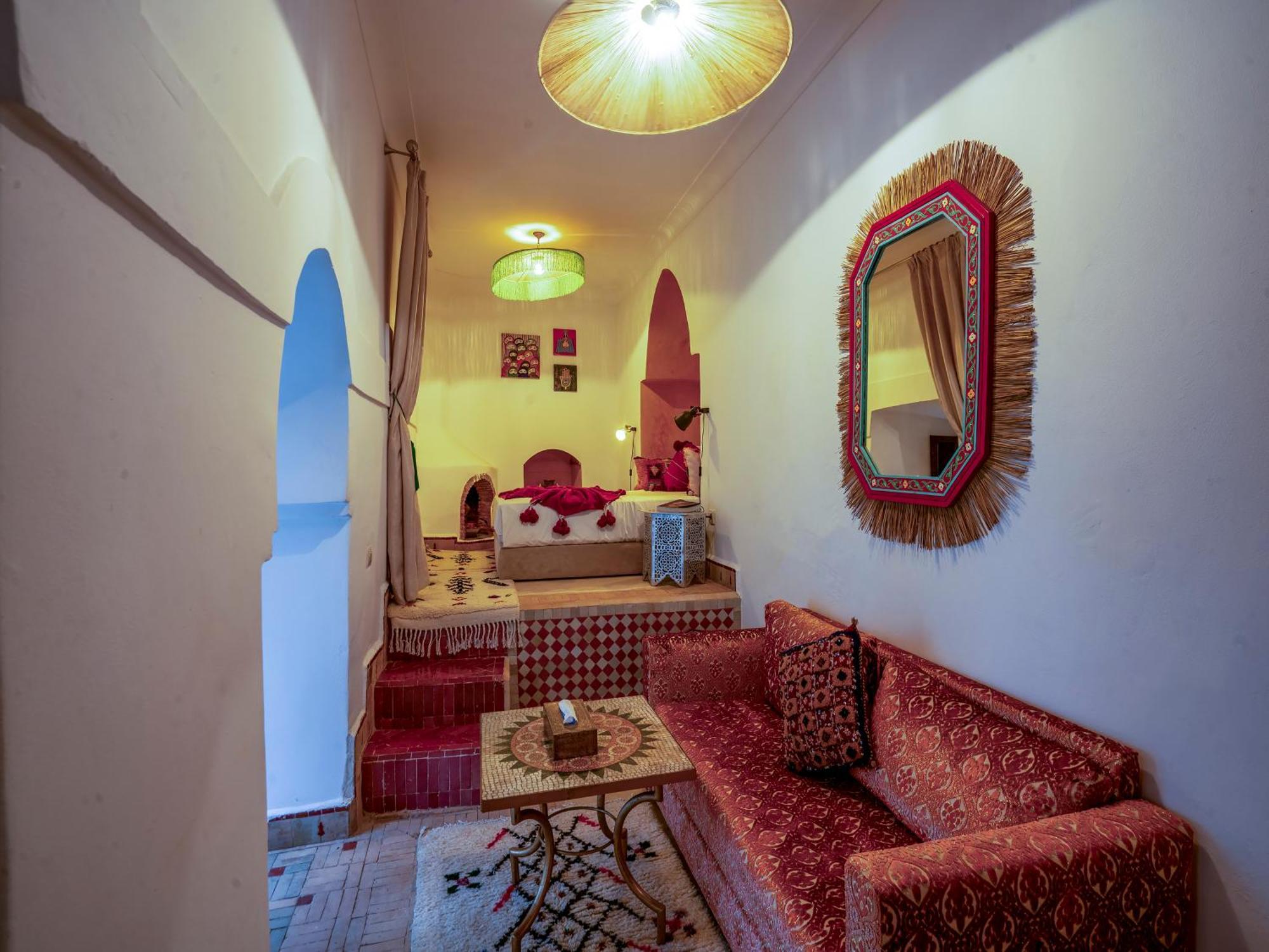 Riad Yalla Habibi Marrakesh Exteriör bild