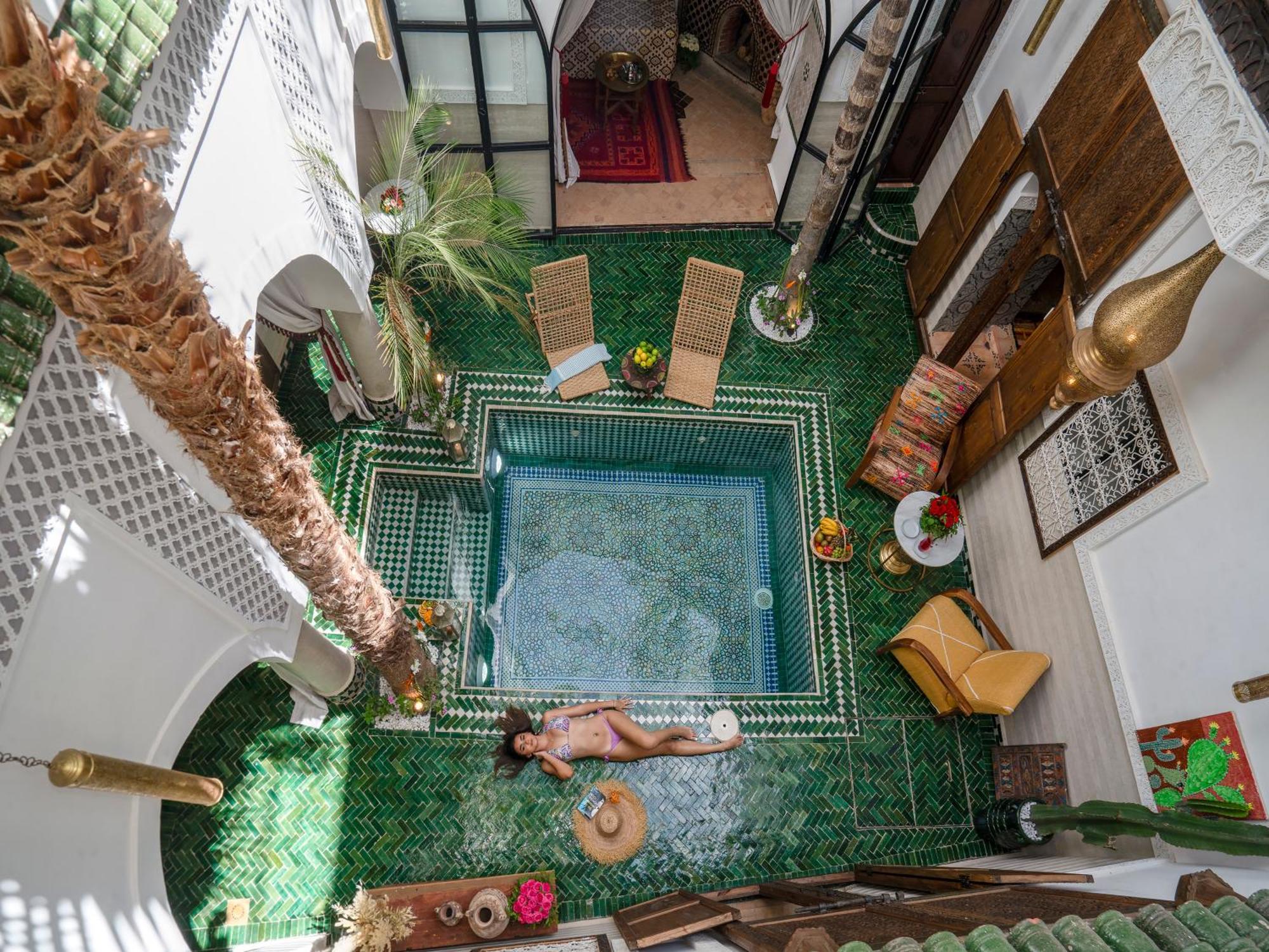 Riad Yalla Habibi Marrakesh Exteriör bild
