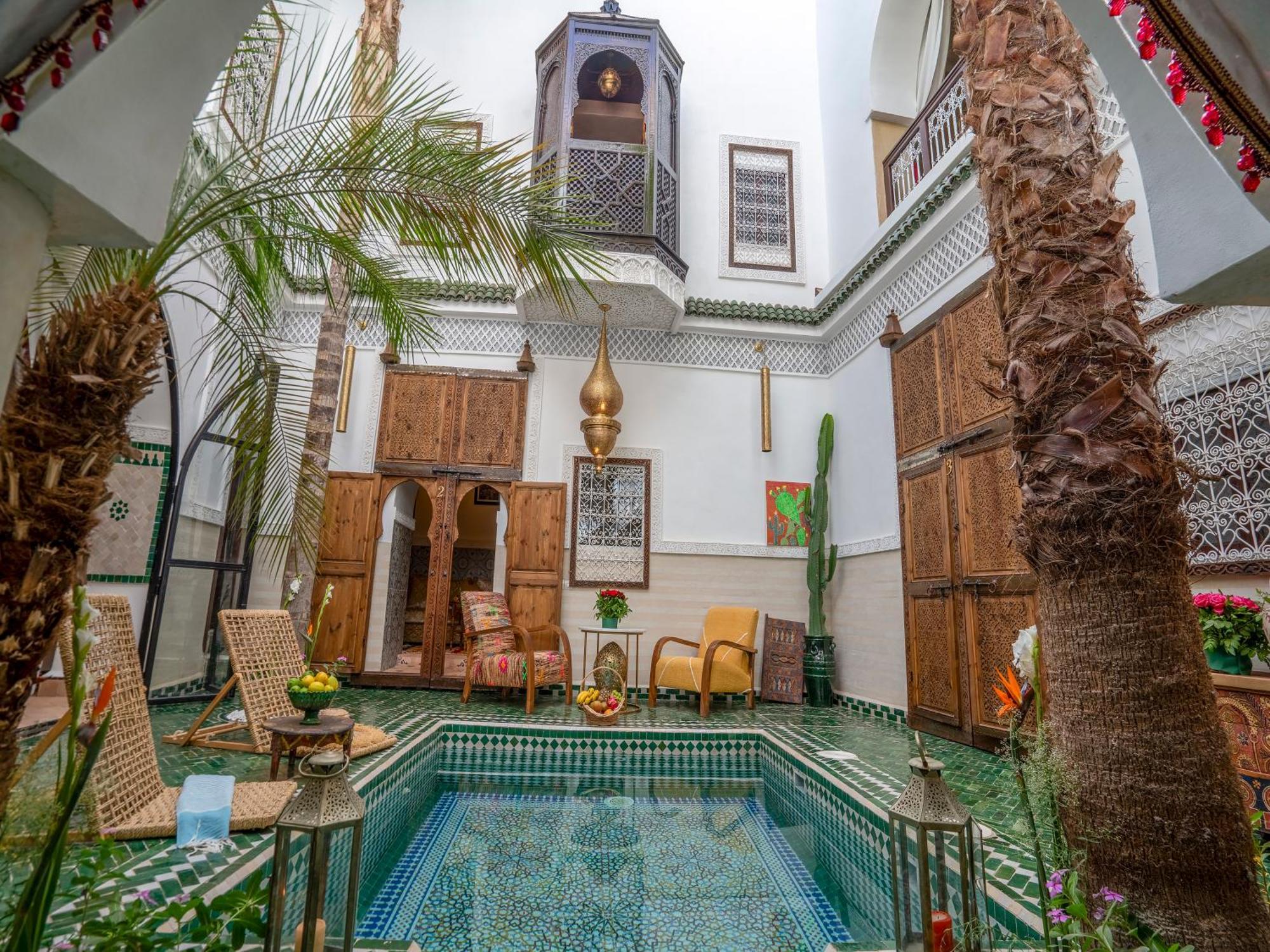 Riad Yalla Habibi Marrakesh Exteriör bild
