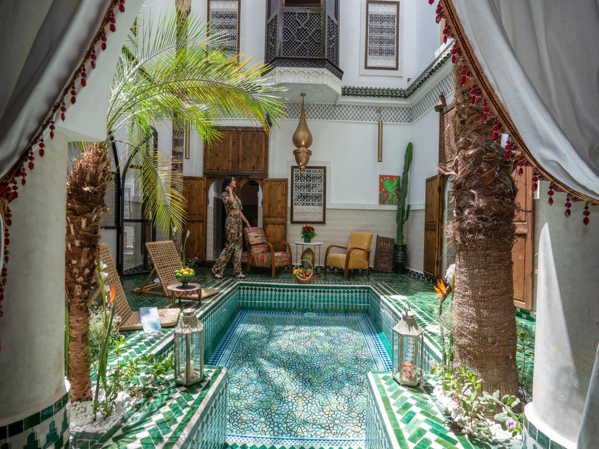Riad Yalla Habibi Marrakesh Exteriör bild