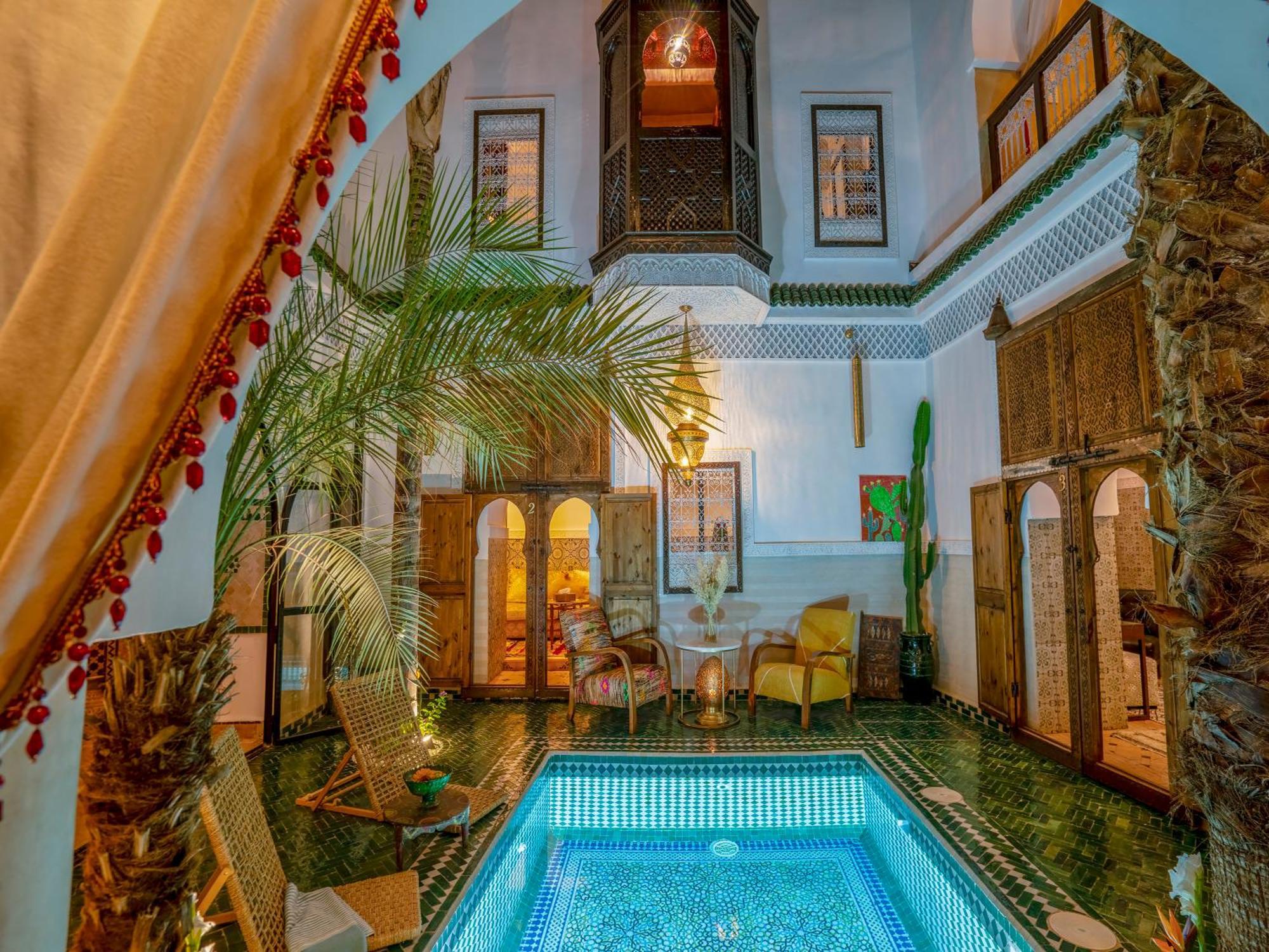 Riad Yalla Habibi Marrakesh Exteriör bild
