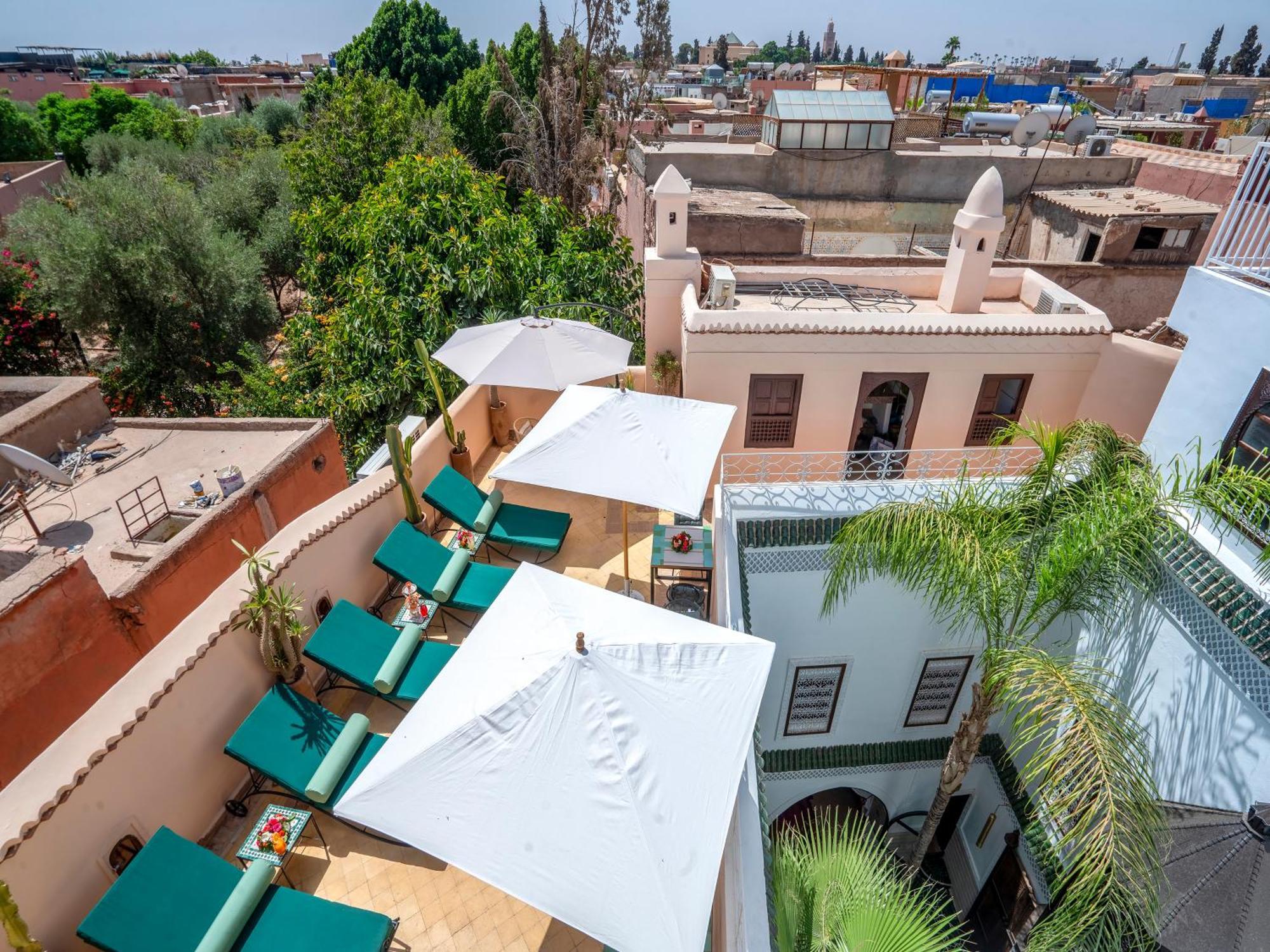 Riad Yalla Habibi Marrakesh Exteriör bild