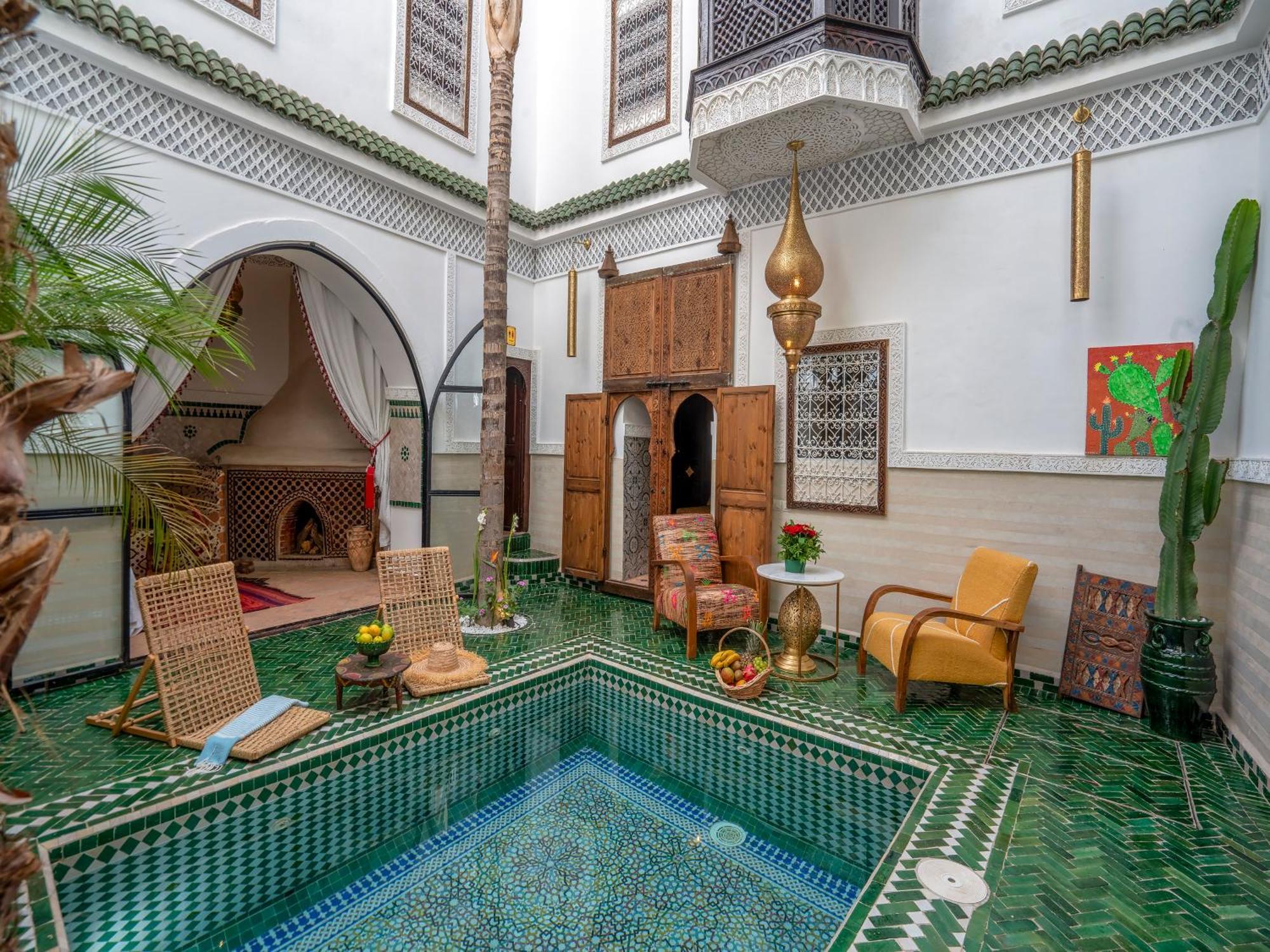 Riad Yalla Habibi Marrakesh Exteriör bild