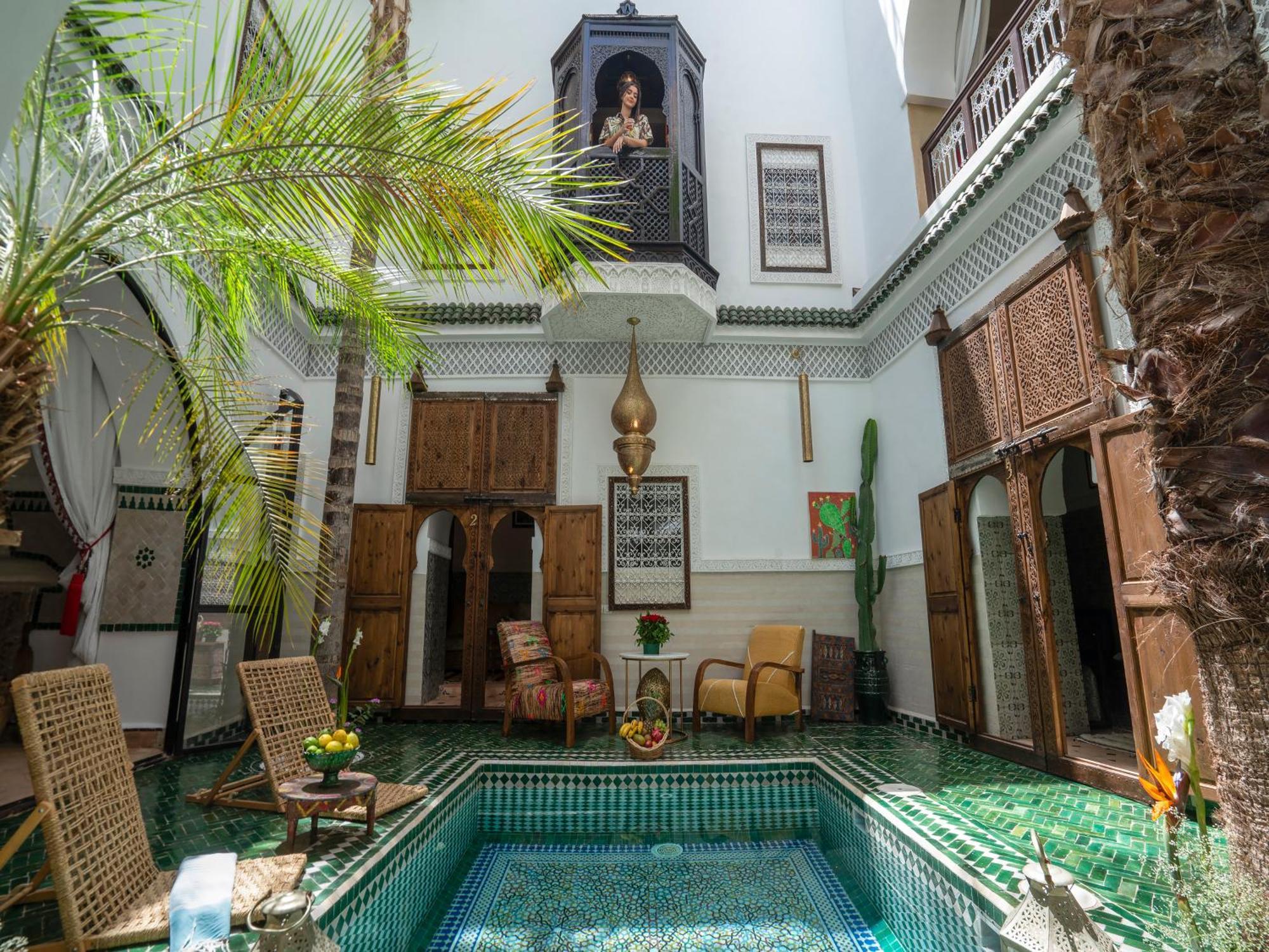 Riad Yalla Habibi Marrakesh Exteriör bild